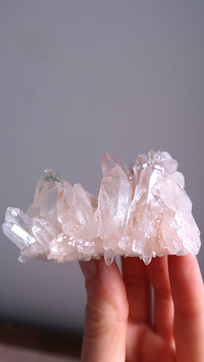 Rare Pink Samadhi Quartz Point