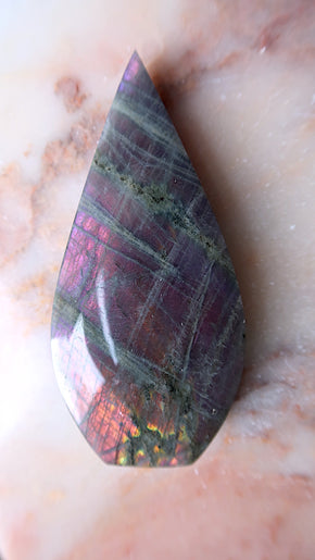 Pink Labradorite Point