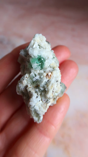 Pastel Blue Fluorite Cluster