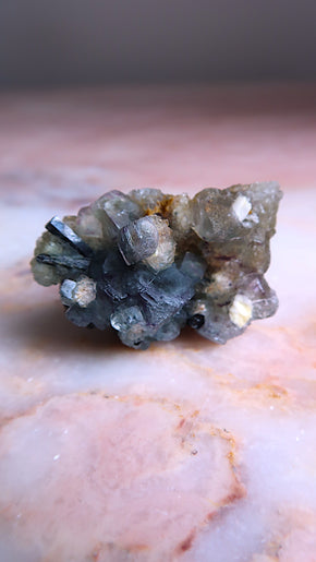 Blue Fluorite Cluster
