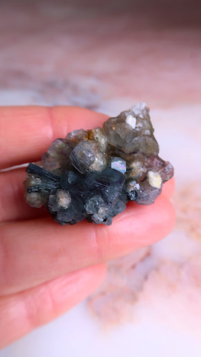 Blue Fluorite Cluster