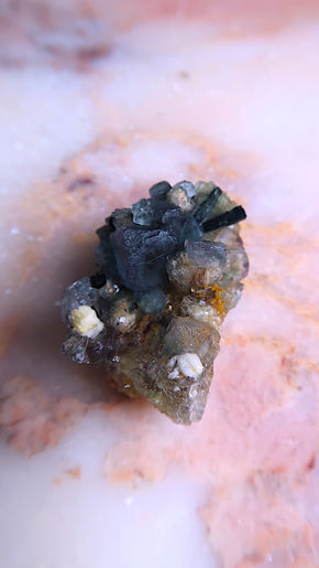 Blue Fluorite Cluster