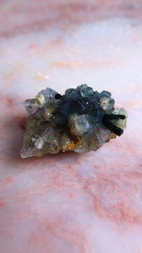 Blue Fluorite Cluster