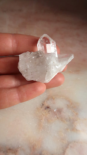 Clear Quartz - Points growing in many directions