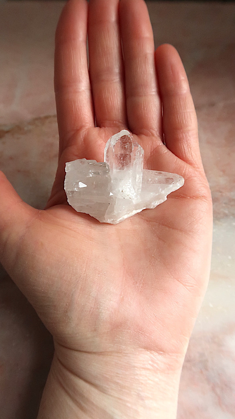 Clear Quartz - Points growing in many directions