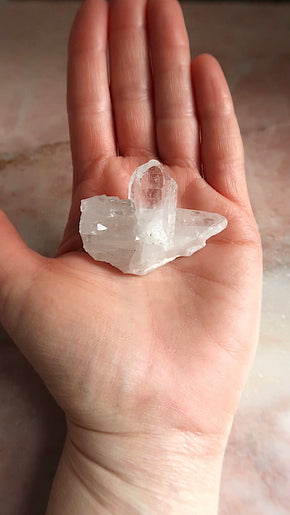 Clear Quartz - Points growing in many directions