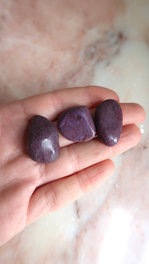 Purple Jade Tumbles