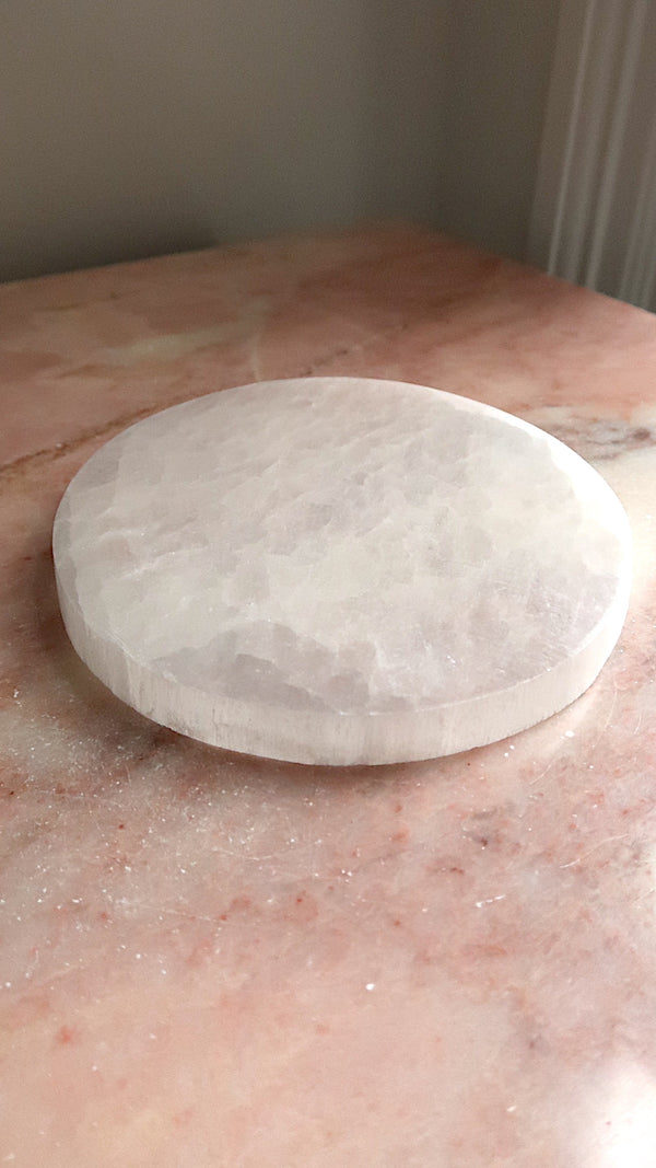 Large Selenite Plate