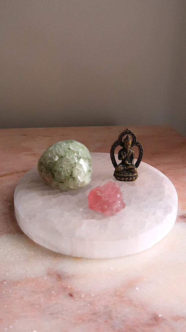 Large Selenite Plate