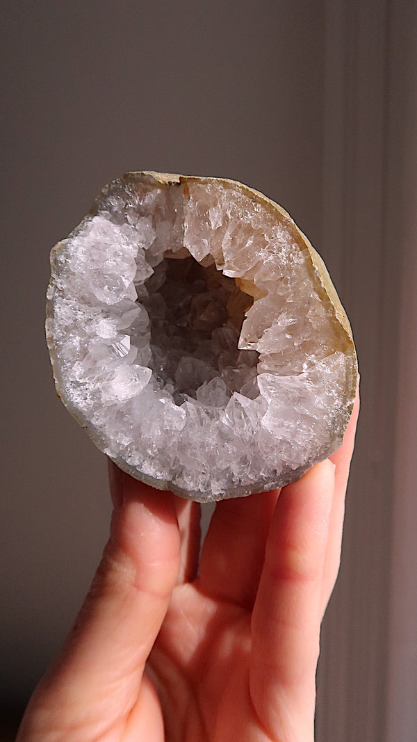 Raw Clear Quartz Geode