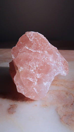 Raw Rose Quartz