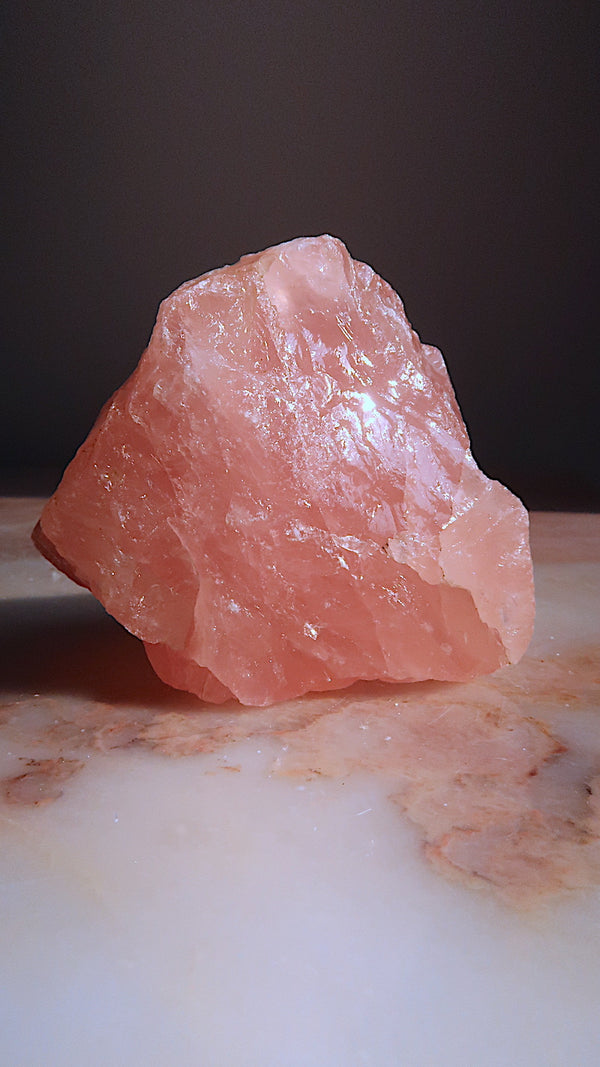 Raw Rose Quartz
