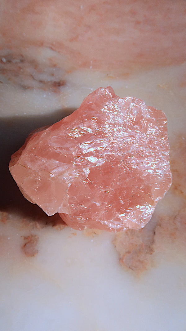 Raw Rose Quartz