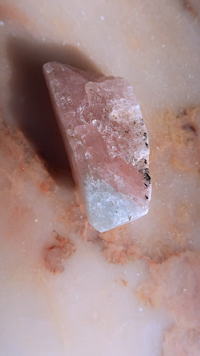 Pink Morganite & Aquamarine