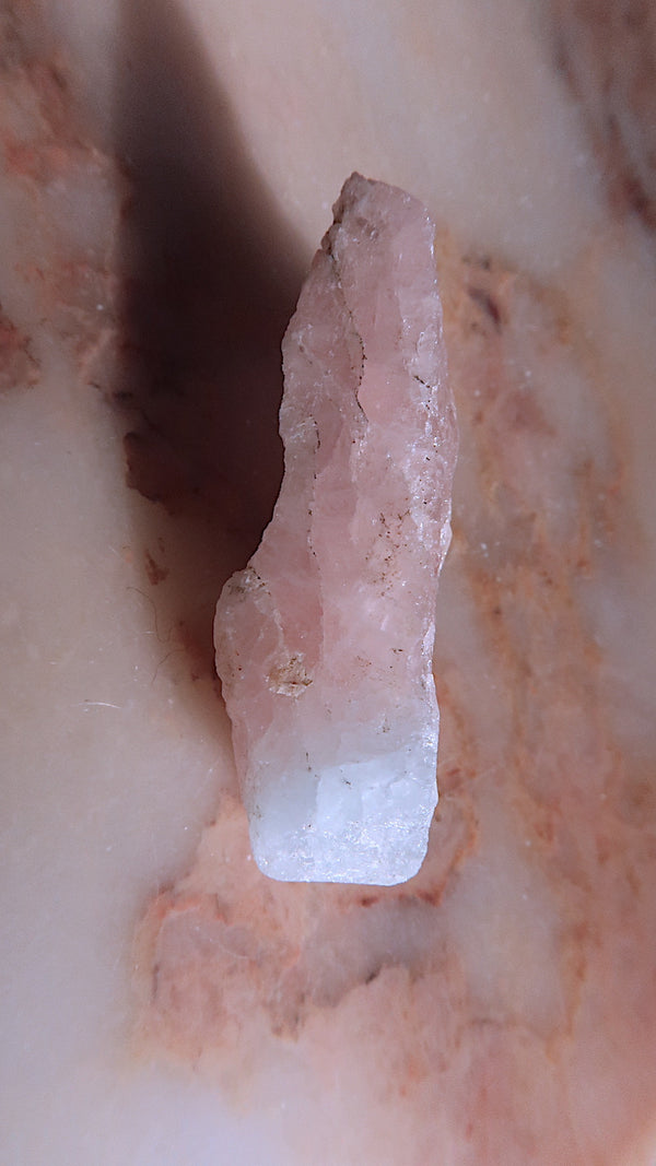 Pink Morganite & Aquamarine