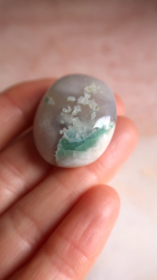 Flower Agate Pocket Stone