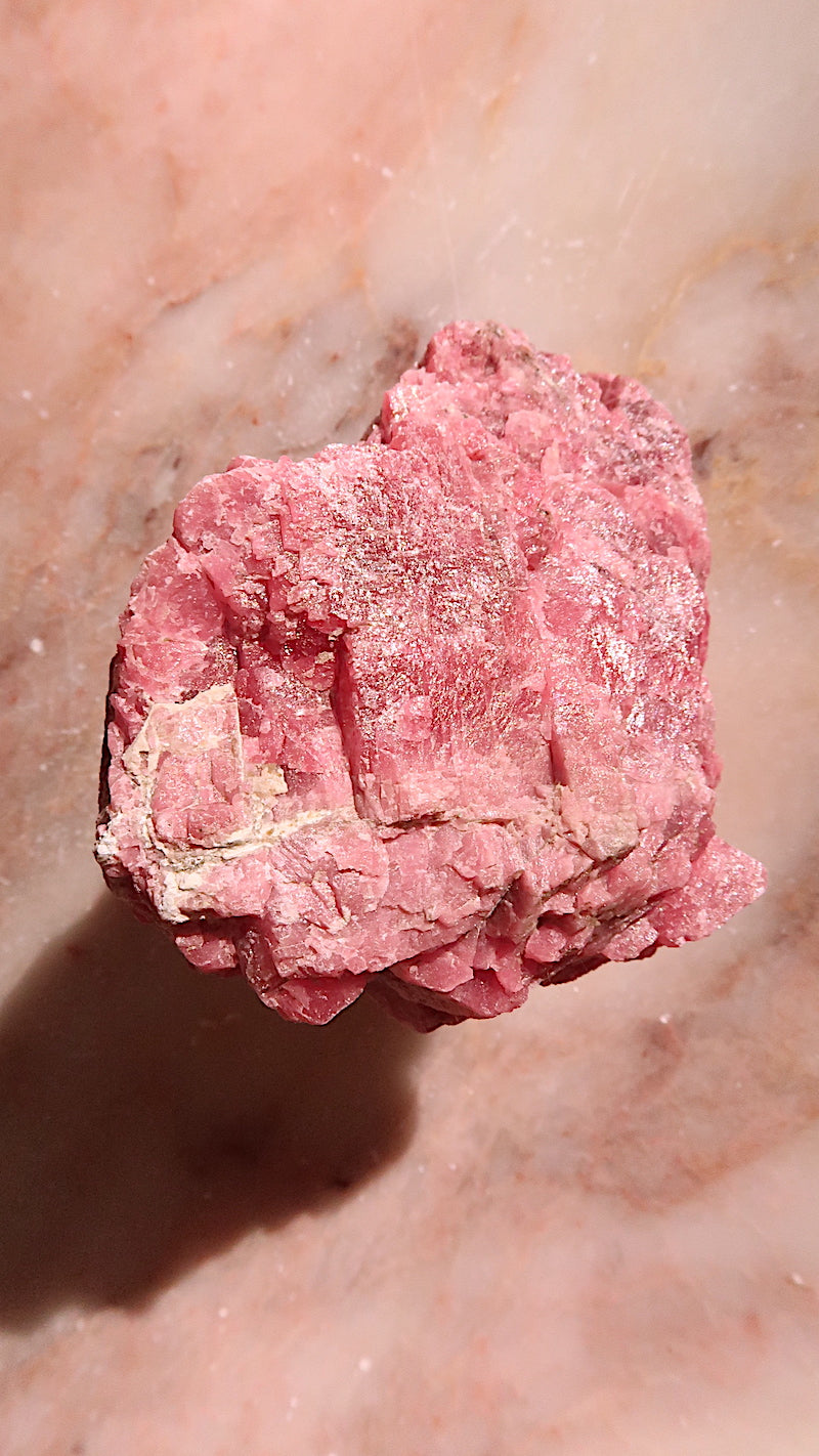 Large Premium Raw Rhodonite