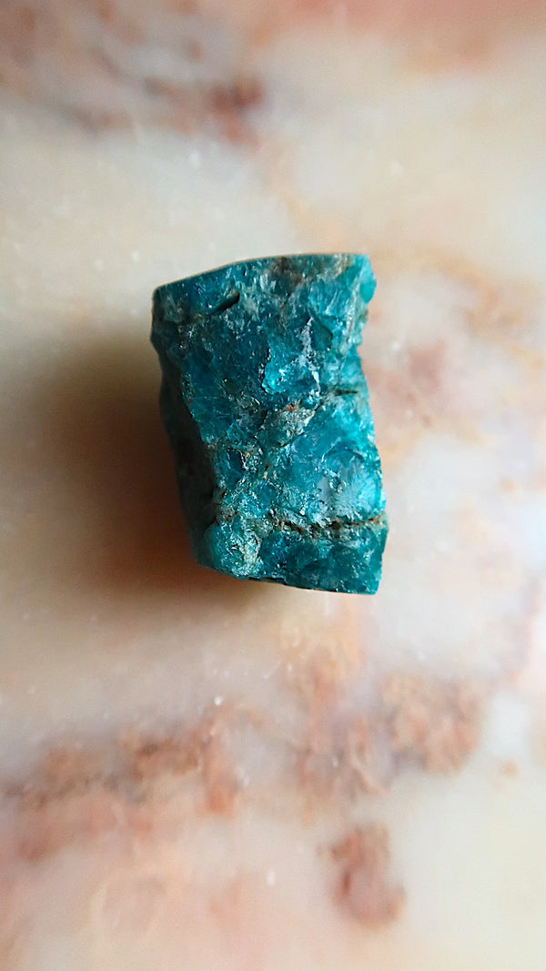 Raw Blue Apatite