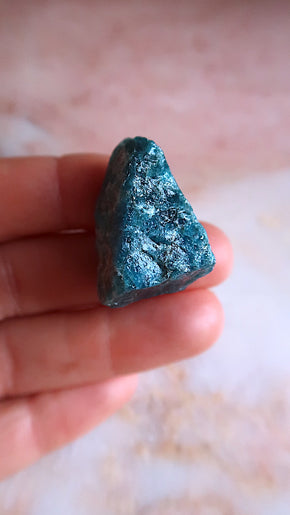Raw Blue Apatite