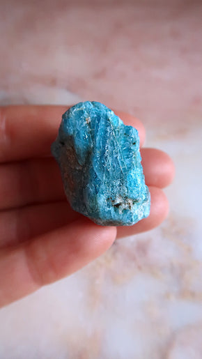 Raw Blue Apatite