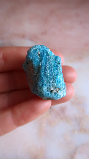 Raw Blue Apatite