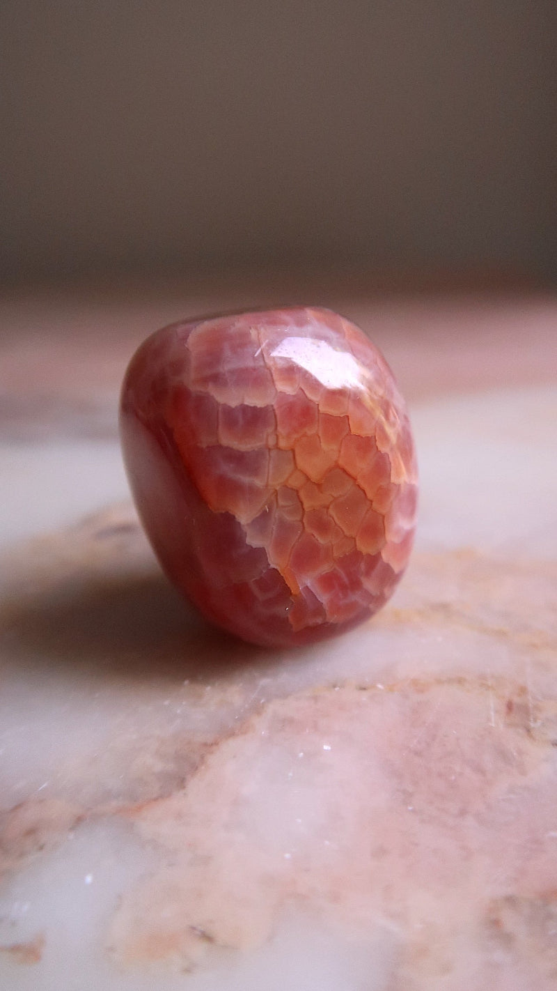 Fire Agate Tumbles