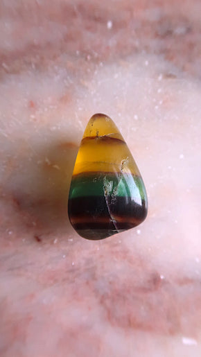 Yellow Rainbow Fluorite