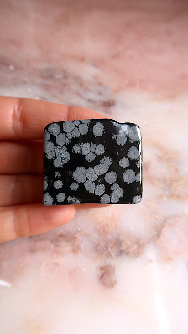 Snow Flake Obsidian