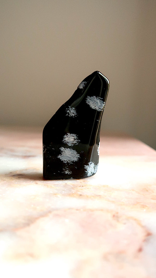 Snow Flake Obsidian