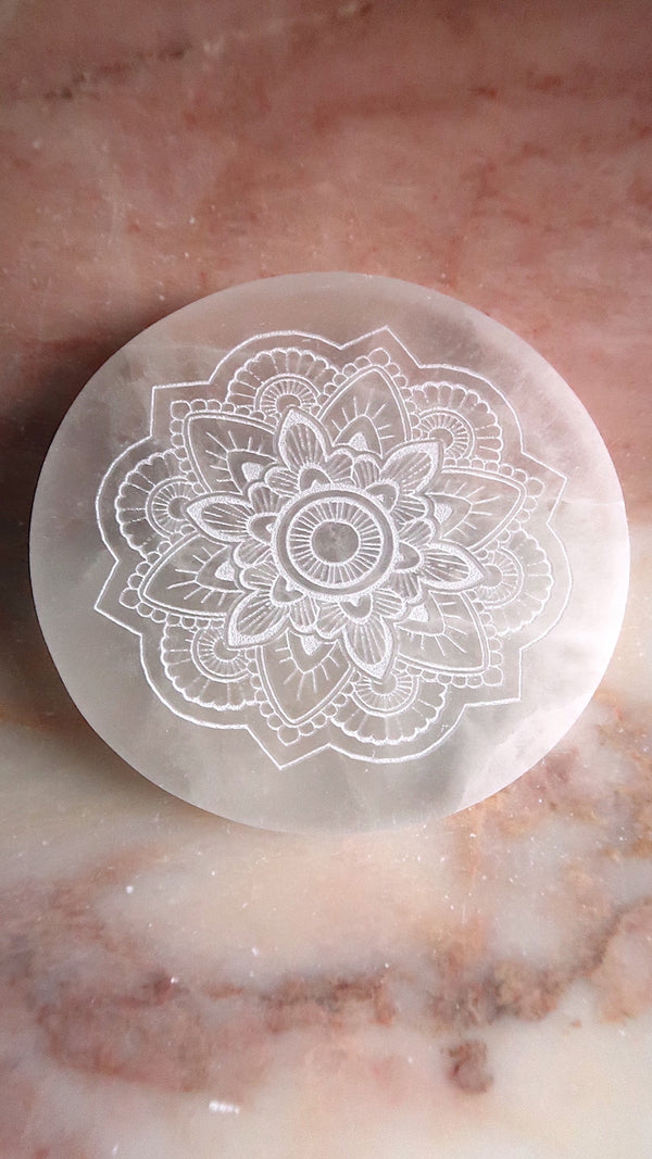 Selenite Plate