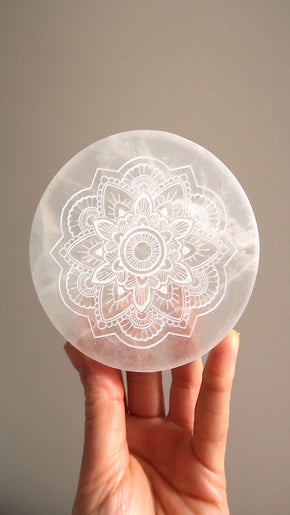 Selenite Plate