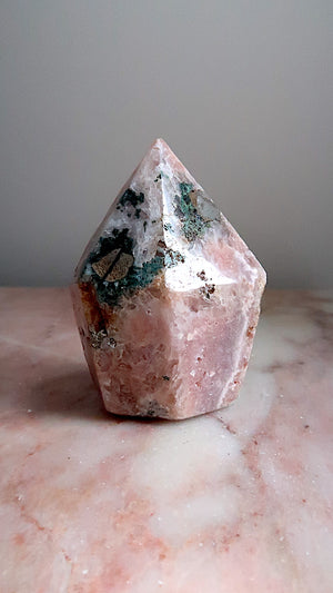 Chunky Pink Amethyst Point