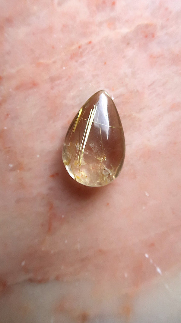 Small Golden Rutile Quartz