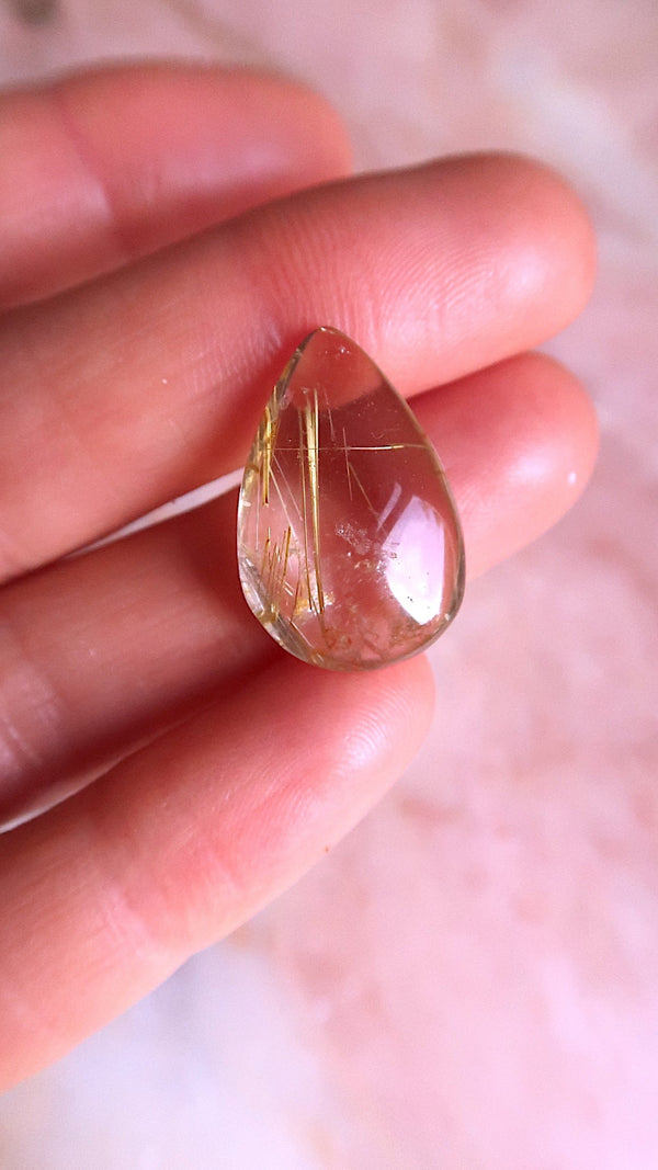 Small Golden Rutile Quartz