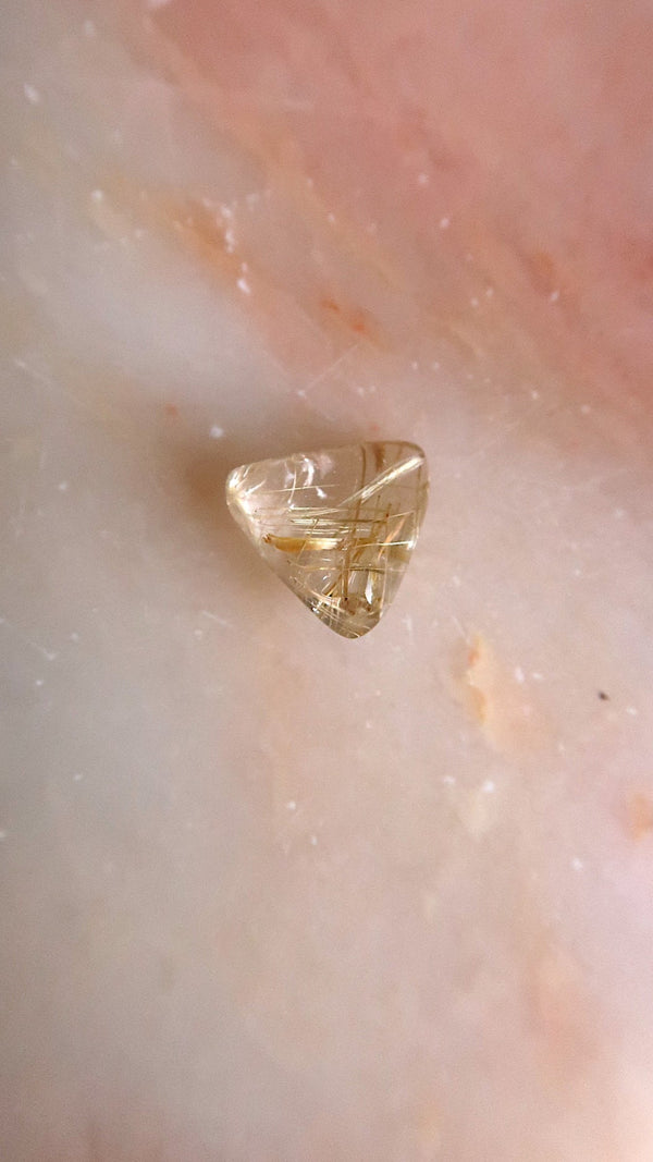 Extra Small Golden Rutile Quartz