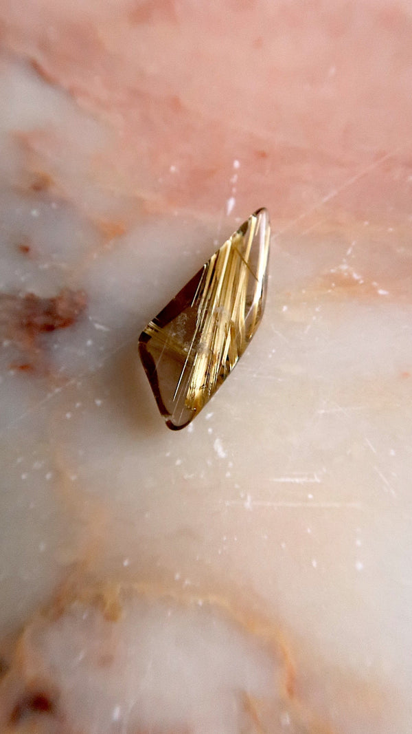 Small Golden Rutile Quartz