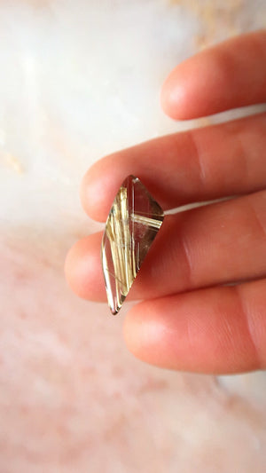 Small Golden Rutile Quartz