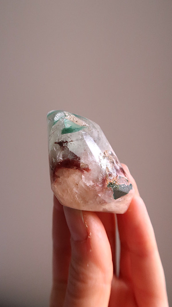 Polished Green Apophyllite