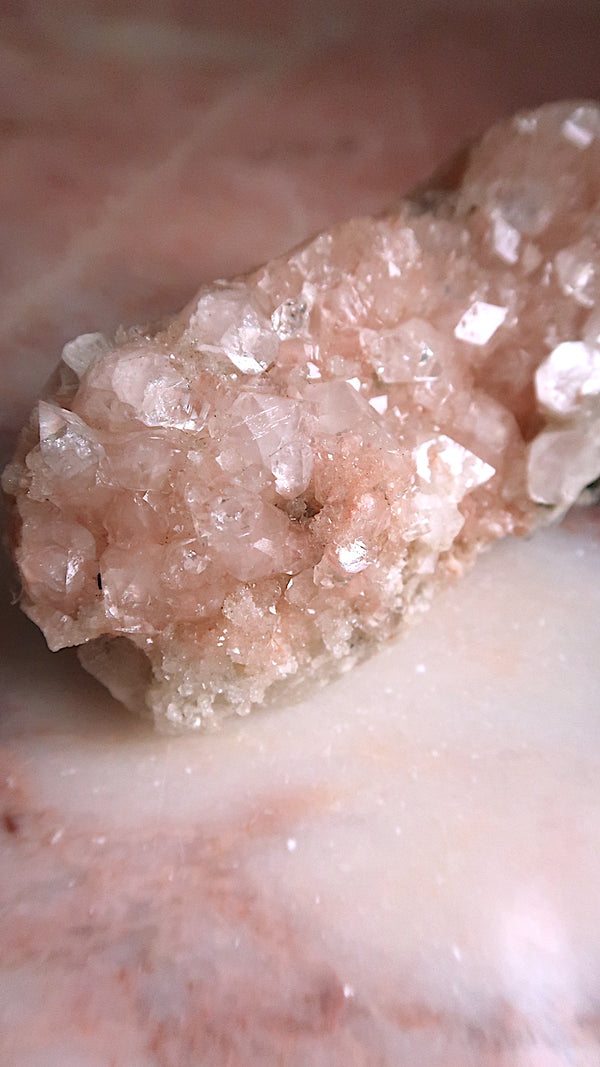 Pink Apophyllite Cluster