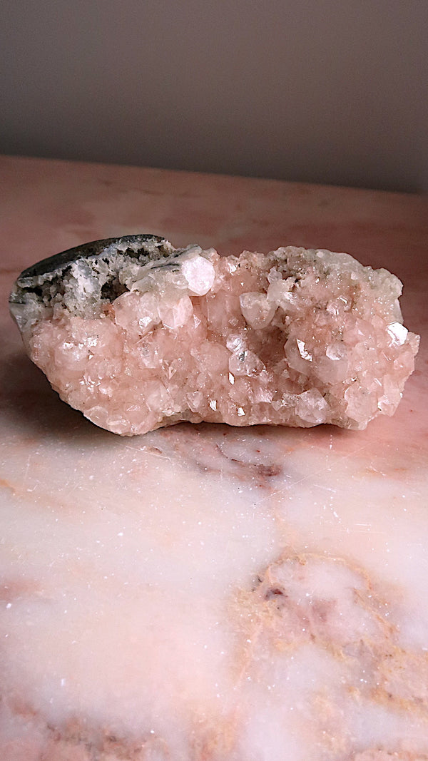 Pink Apophyllite Cluster