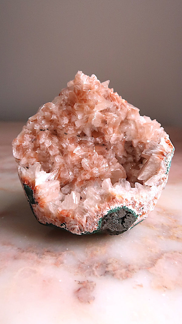 Premium Pinky Peach Heulandite
