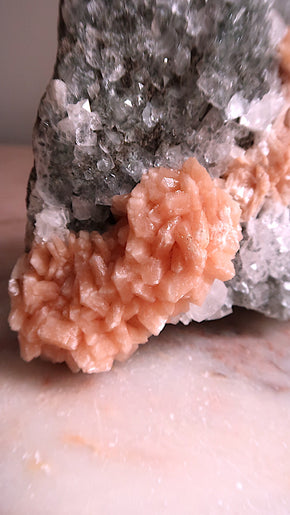 Large Apophyllite & Stilbite Flowers