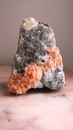 Large Apophyllite & Stilbite Flowers