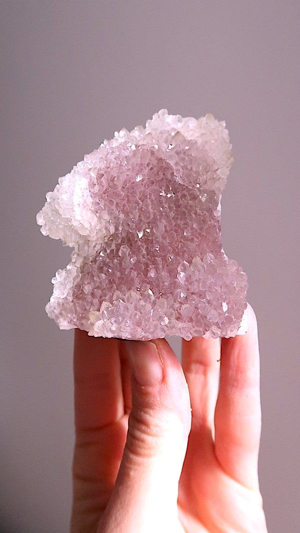Rare Pink and Lilac Quartz