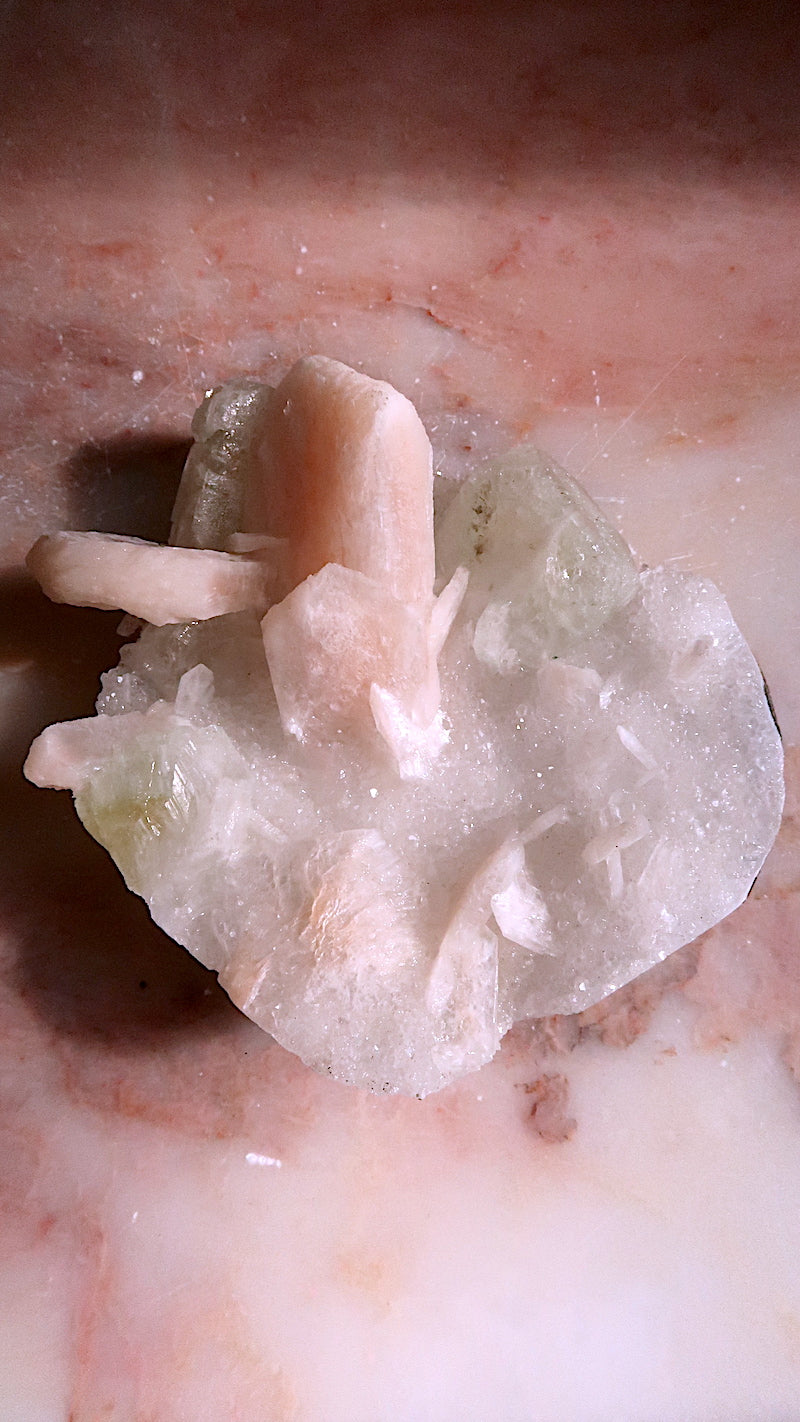 Green Apophyllite Cluster