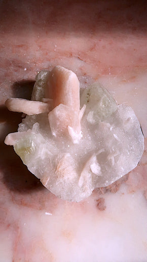 Green Apophyllite Cluster
