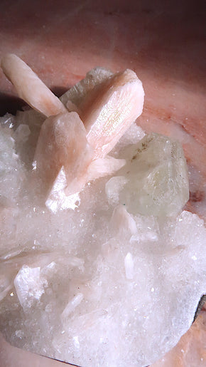 Green Apophyllite Cluster