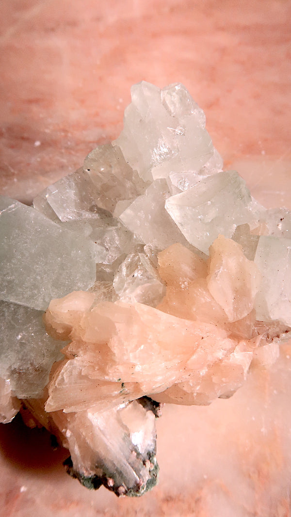 Green Apophyllite Cluster