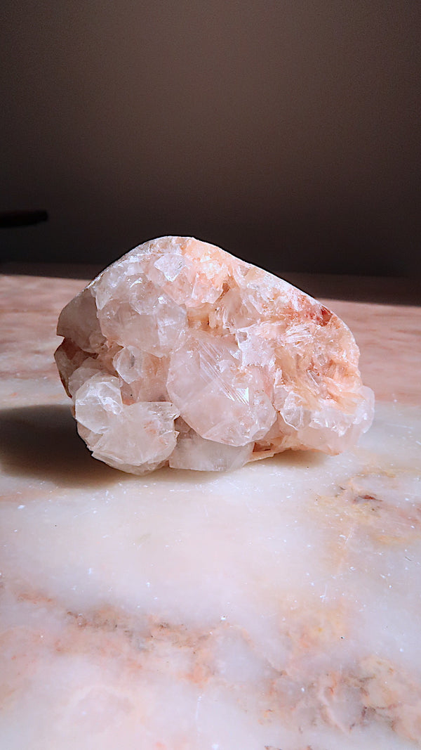 Pink Apophyllite Cluster