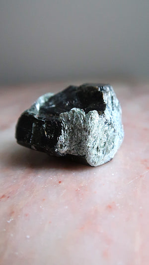 Black Tourmaline & Silver Mica